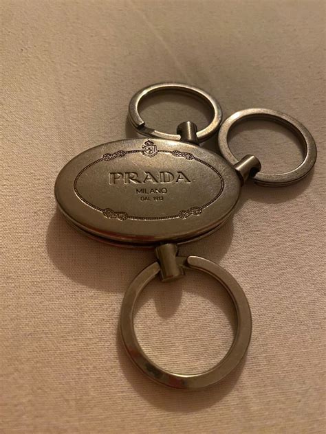 prada key ring replica|prada wallet keychain.